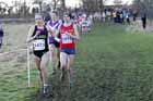 1473 Emelia Gorecka and Lauren Howarth soon after start of the 2013 BUCS Cross Country Championships.